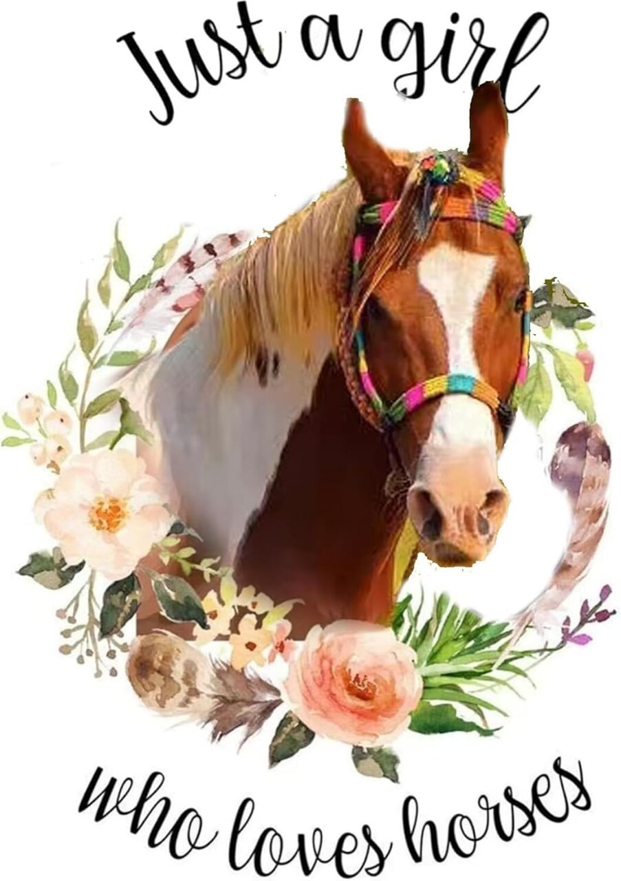 Diamond Dots Art Kit for Adults – Gem Art Painting, Horse Design, 12x16 Inch, 30% More Diamonds for Enhanced Detail